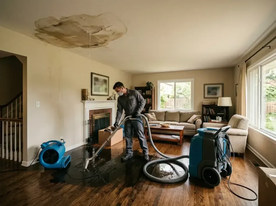 attic-pipe-burst-ceiling-drip-008 — frequently asked questions, Water Damage Restoration & Carpet Care in Nazareth, PA
